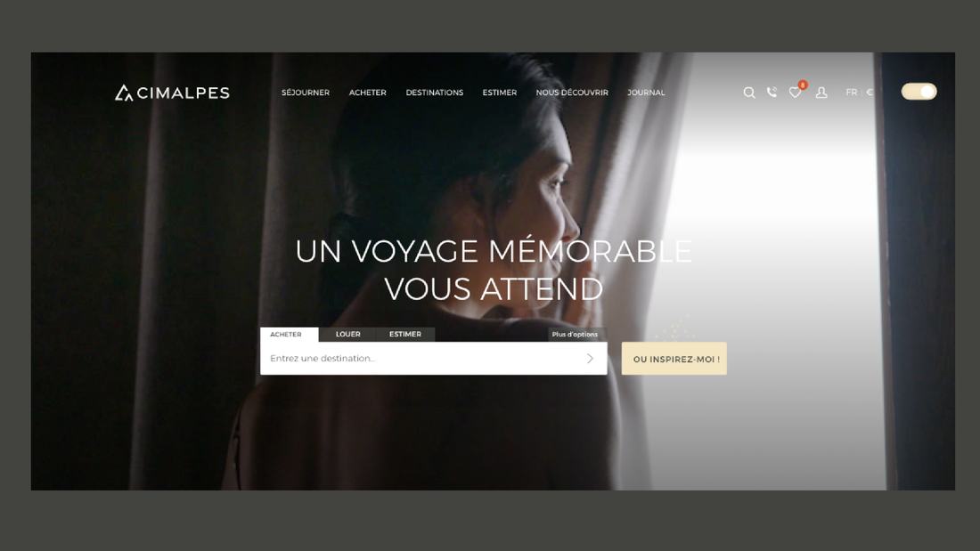 Cimalpes website home page
