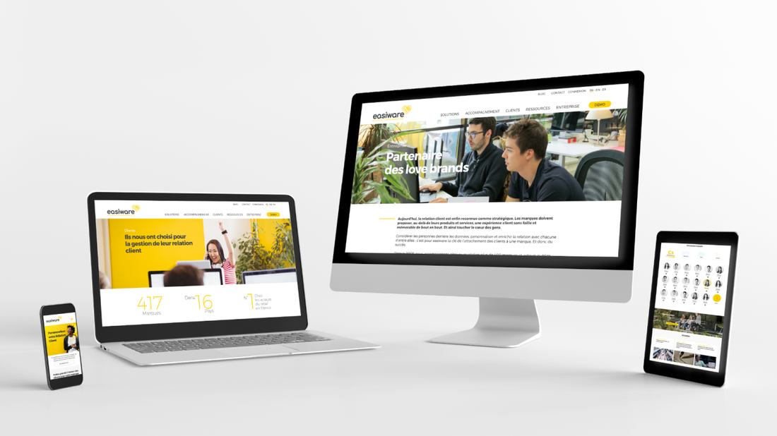 Easiware responsive website