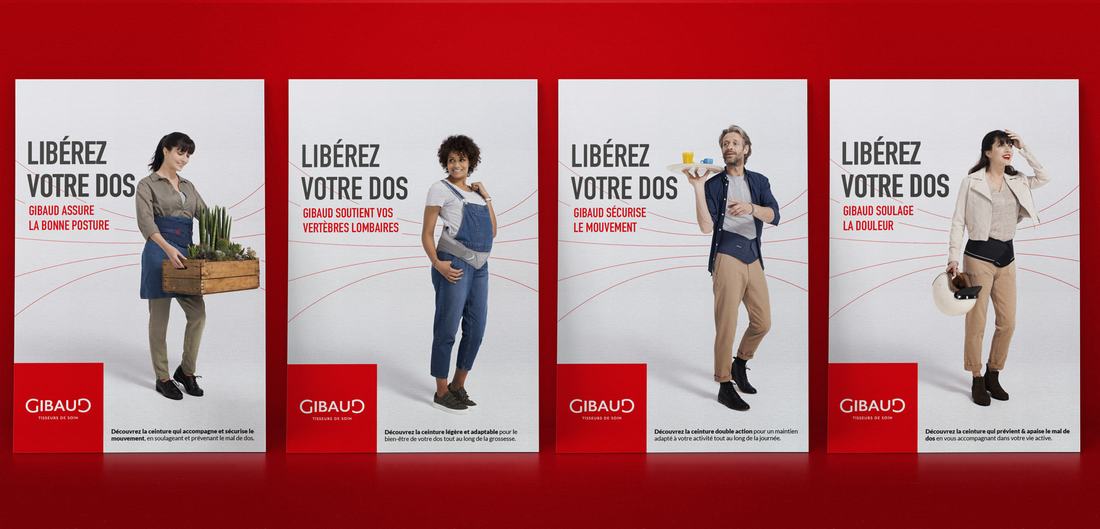 Gibaud poster campaign